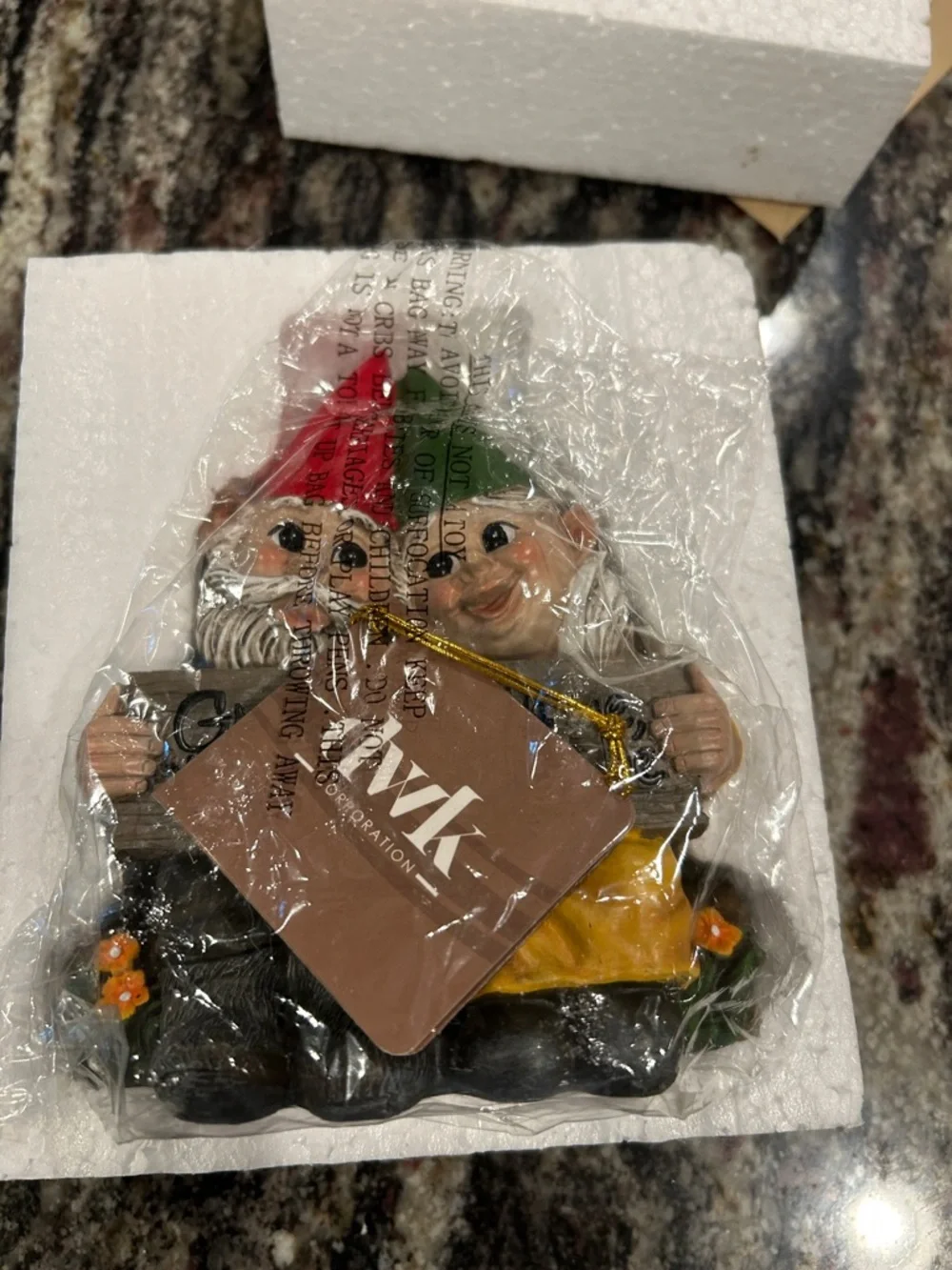 Growing Old Together Gnome Figurine